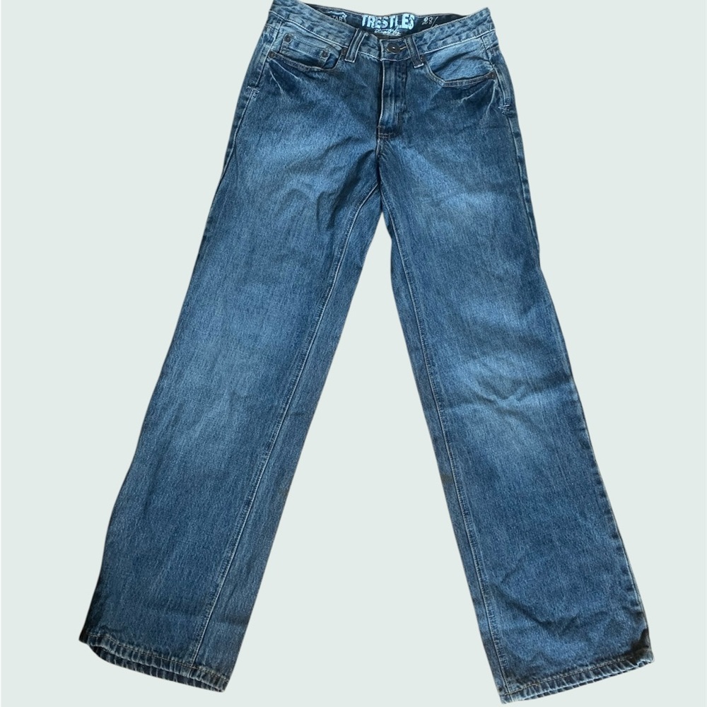 Women’s Vintage Relaxed Fit Blue Jeans